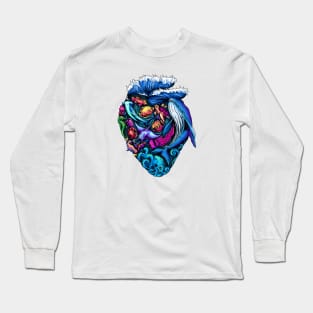 Hearth Of The Sea Long Sleeve T-Shirt